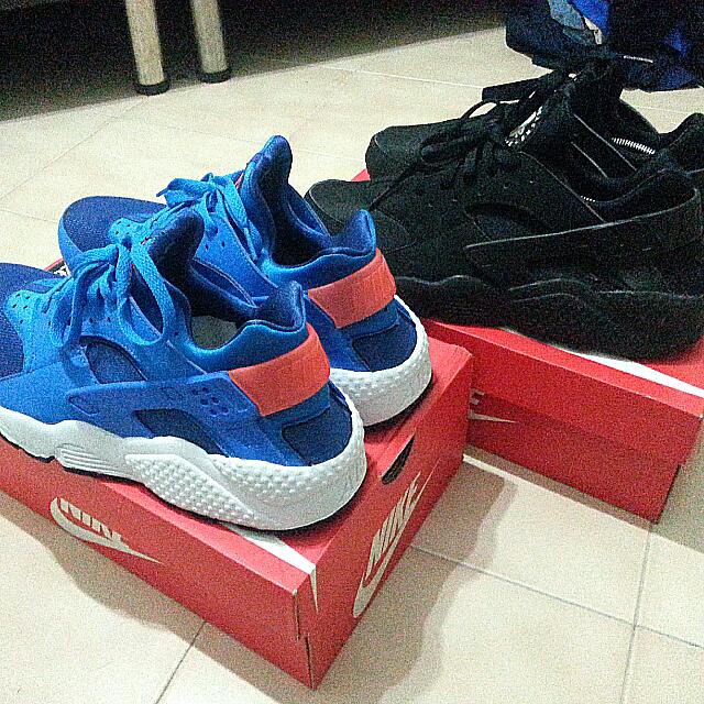 triple blue huarache