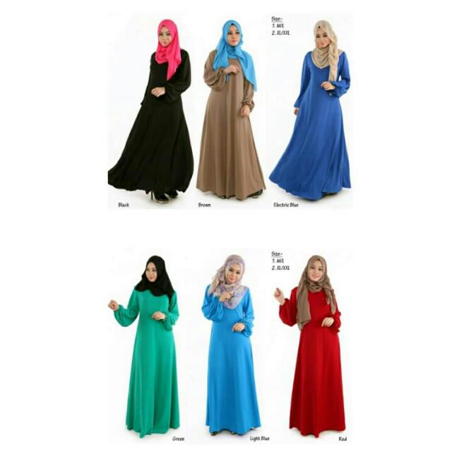 Jubah princess cut online on sale