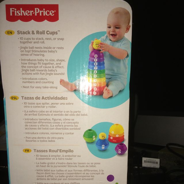 Fisher Price Stack And Roll Cups Babies Kids On Carousell