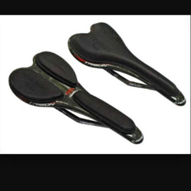 TRIGON VCS02AC Ultra light full carbon fiber carbon saddle Sports Equipment Bicycles Parts Parts Accessories on Carousell