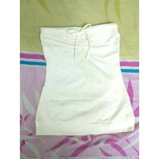 Kitschen White Tube Top