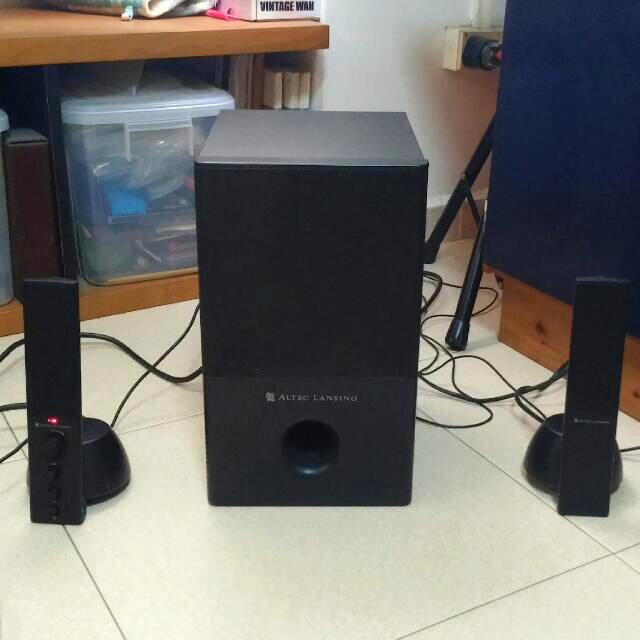 altec lansing computer speakers vs4121