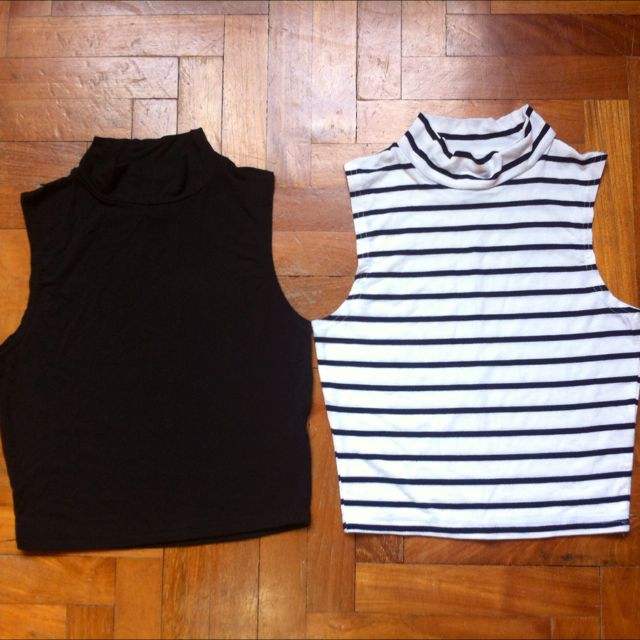 Cotton On Turtleneck Crop Tops, Women's 