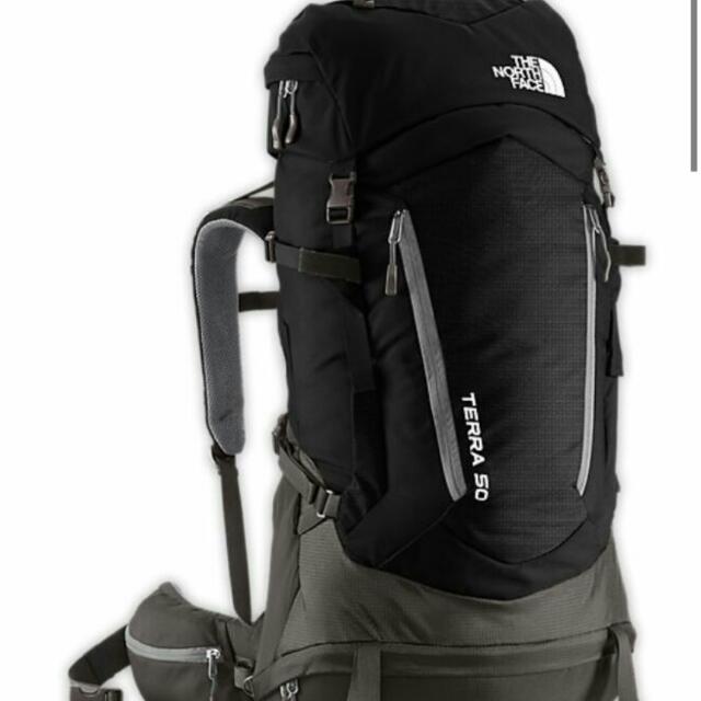 BNWT The North Face Terra 50 backpack Men s Fashion Bags Backpacks on Carousell