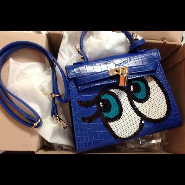 Playnomore Shy Girl Blue Bag Luxury on Carousell