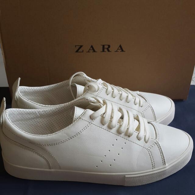 Zara Man -White Shoes, Men's Fashion on 