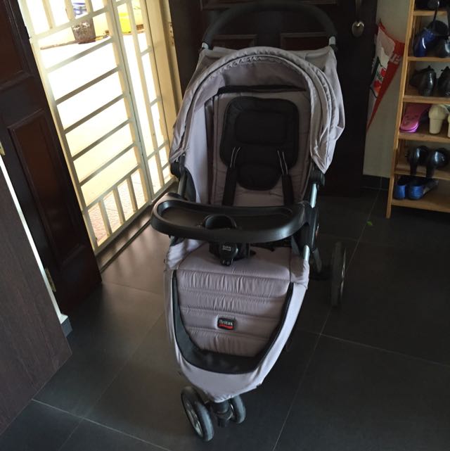 britax b agile stroller tray