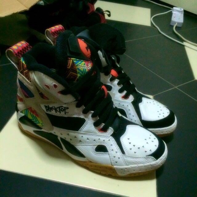 Reebok pump blacktop discount battleground