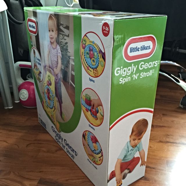 Bnib Little Tikes Giggly Gears Spin N Stroll Babies Kids Infant Playtime on Carousell