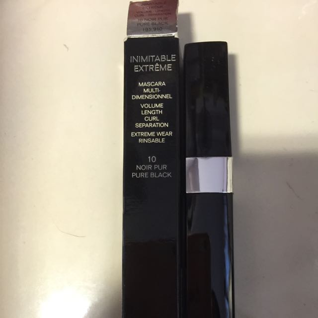 Chanel Inimitable Extreme Mascara - Black, Beauty & Personal Care, Face,  Face Care on Carousell