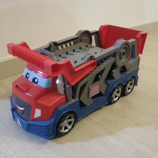 Mega bloks car transporter store