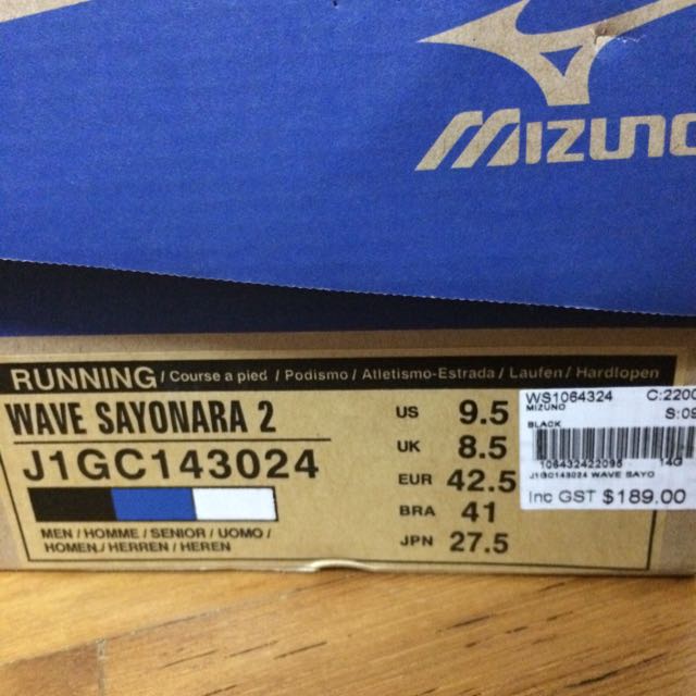 mizuno wave sayonara 2 uomo 2015