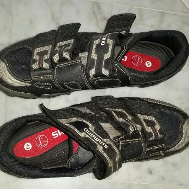 Shimano M123 Mtb Shoes With Cleats Sports Equipment Bicycles