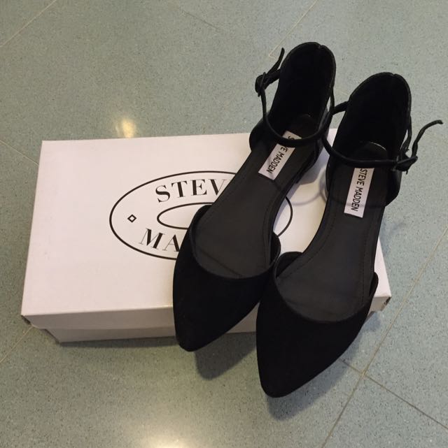 Steve madden ankle strap flats 2025