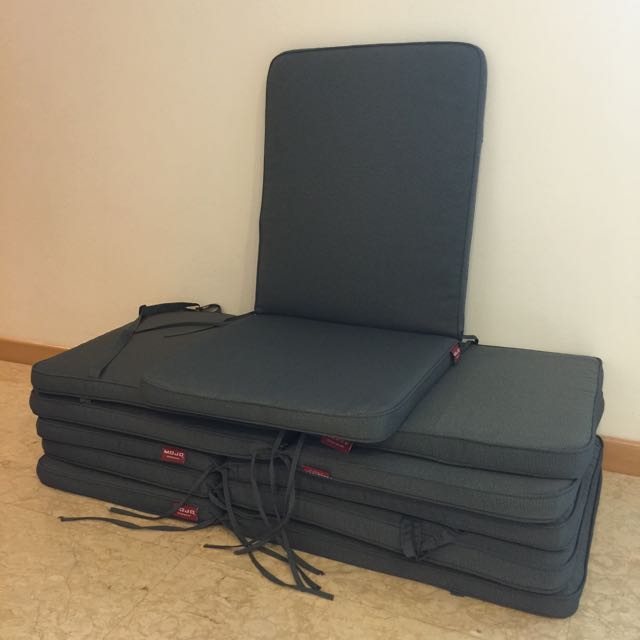 6 x Mojo Outdoor Chair Cushions Furniture Home Living Furniture Chairs on Carousell
