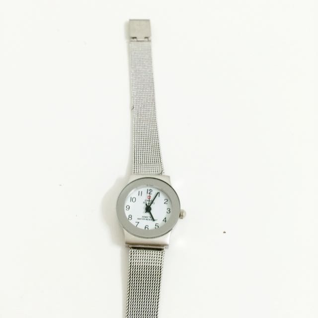 Authentic Swiss Bilano Japan Movement Stainless Steel Slim Dress