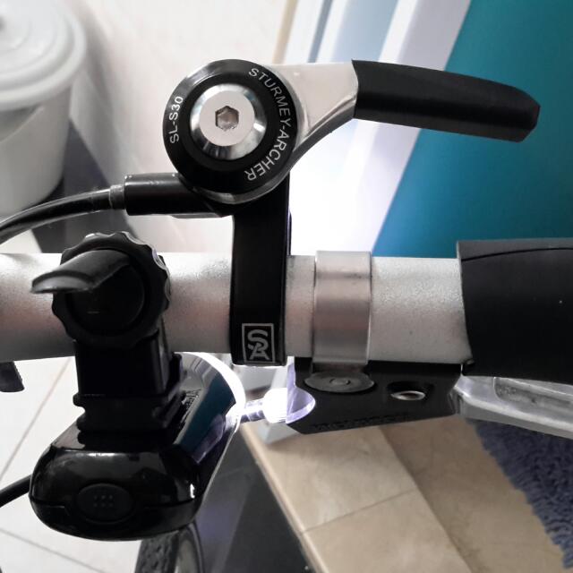 Brompton S3R Raw Lacquer