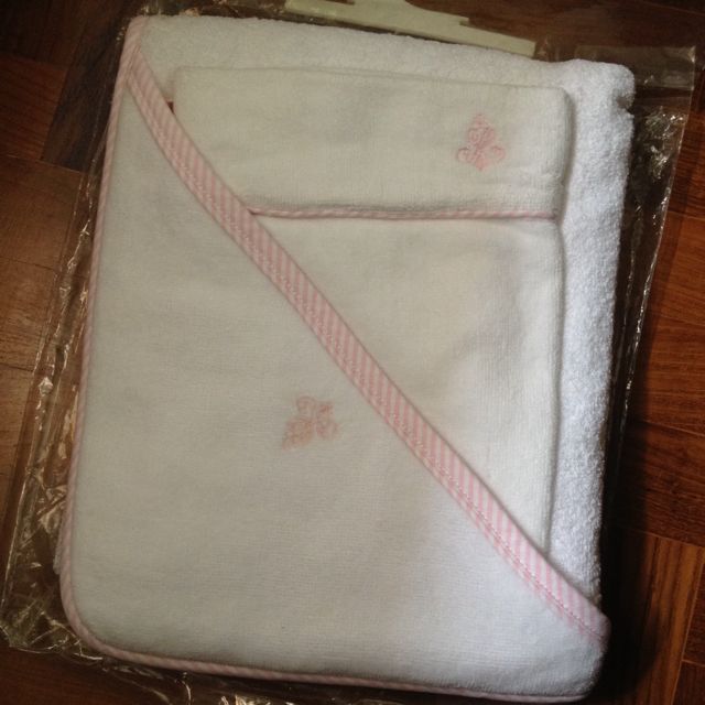 RESERVED RALPH LAUREN BABY BATH TOWEL Babies Kids Bathing Changing Bathtub Bath Accessories on Carousell