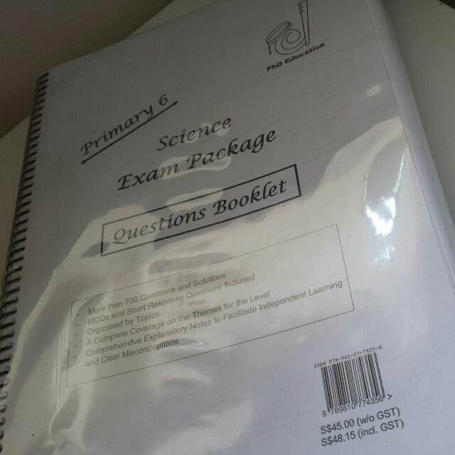 P6 PSLE Science Exam Complete Package, Hobbies & Toys, Books