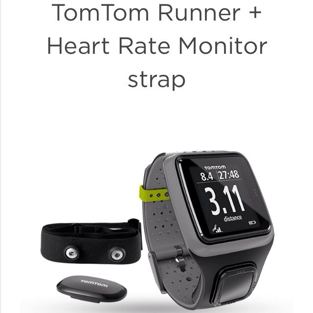 TOMTOM RUNNER HRM GPS Watch Heart Rate Monitor Watch NOT Garmin Polar Soleus Suunto