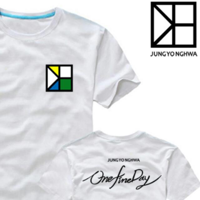 Cn Blue Jung Yong Hwa One Fine Day Logo T Shirt Replica 2
