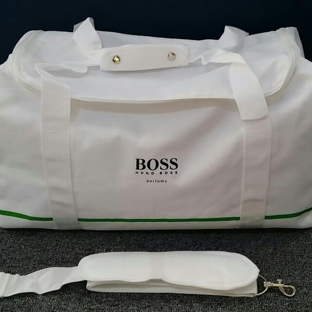 hugo boss white bag