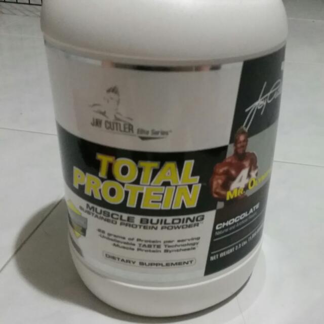 Protein Jay Cutler Elite Series, Men's Fashion, Activewear on Carousell