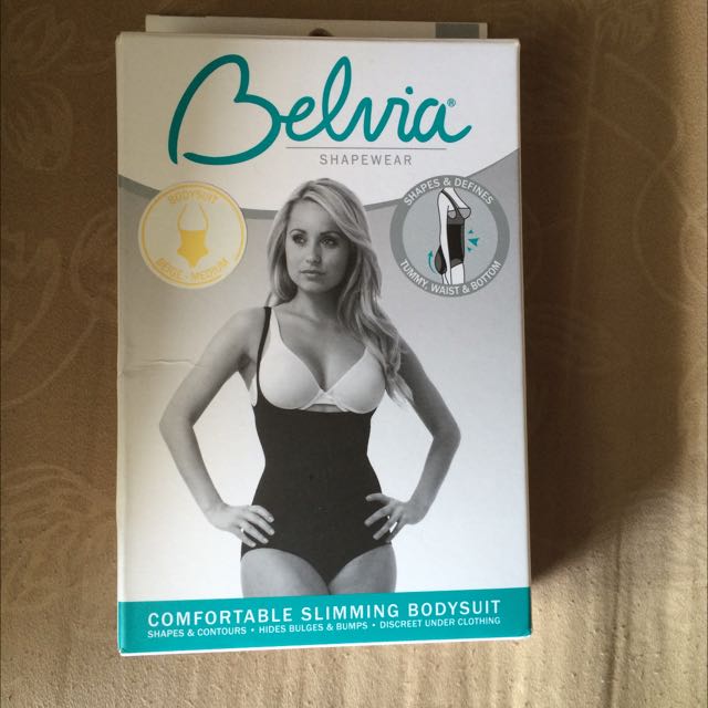 JML Belvia Shapewear Shaper Slimming Vest Top Body Tummy Control Corset  Seamless