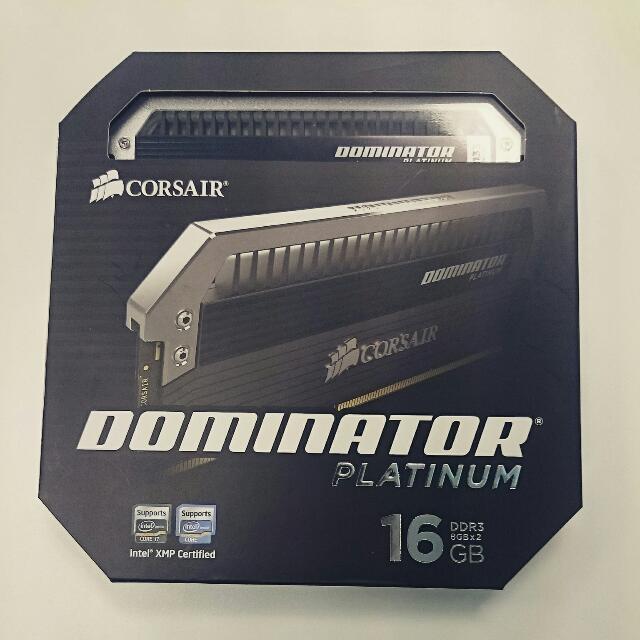 CORSAIR Dominator Platinum 16GB 2 x 8GB 240 Pin DDR3 SDRAM DDR3