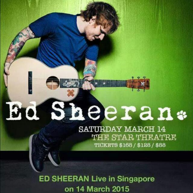*PENDING* ED SHEERAN CONCERT TICKET, Tickets & Vouchers, Event Tickets