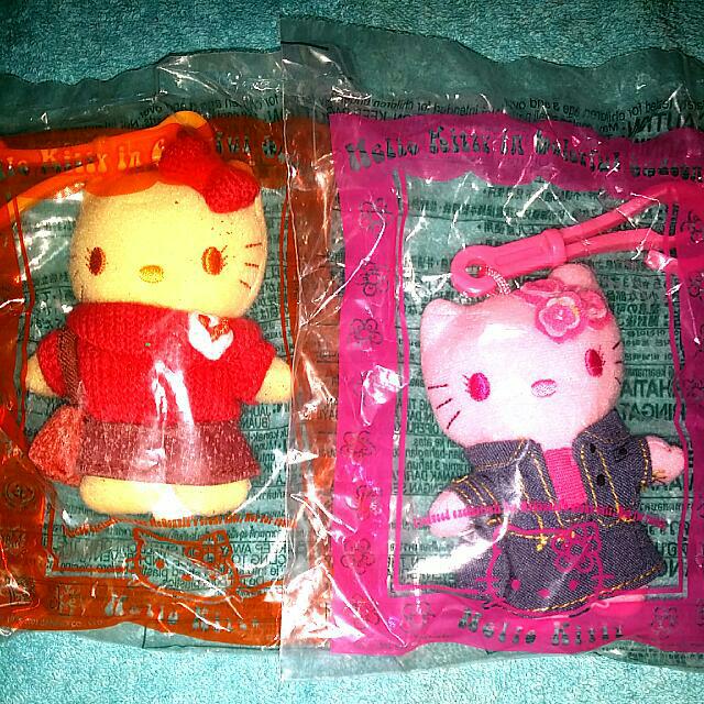 Mcdonalds Old School Hello Kitty Clip On Plush, Hobbies & Toys ...