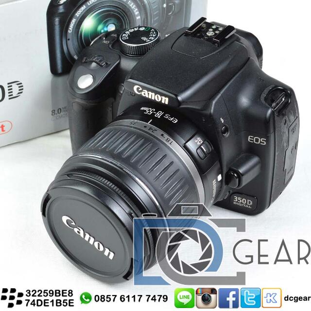 kamera canon 350d kit