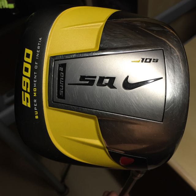 Nike Sumo2 Sasquatch Squarehead Driver With Club Cover Sports Equipment Sports Games Racket Ball Sports on Carousell