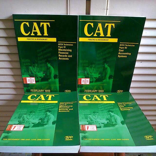 Certified Accounting Technician (CAT) Textbook & Revision Kit, Hobbies