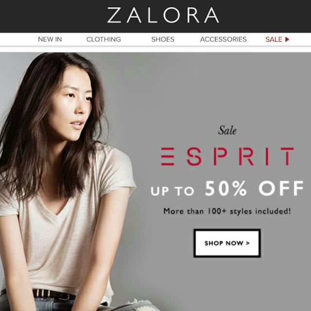 ESPRIT MADNESS Clearance Sales Up To 50 Off From Zalora Up 3