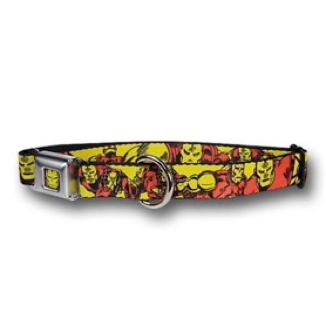 Iron man dog collar