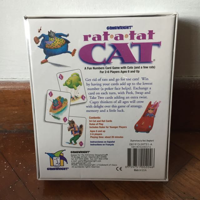 Rat A Tat Cat Toys Games On Carousell