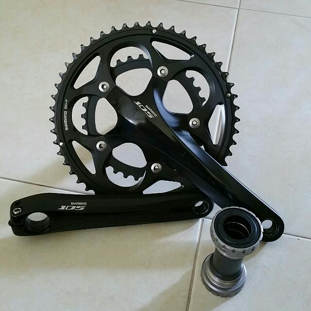 shimano 105 compact crankset