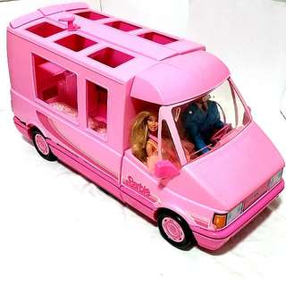 Authentic 1988 Barbie Magic Van/Car Traummobil By Mattel,INC [With Box]