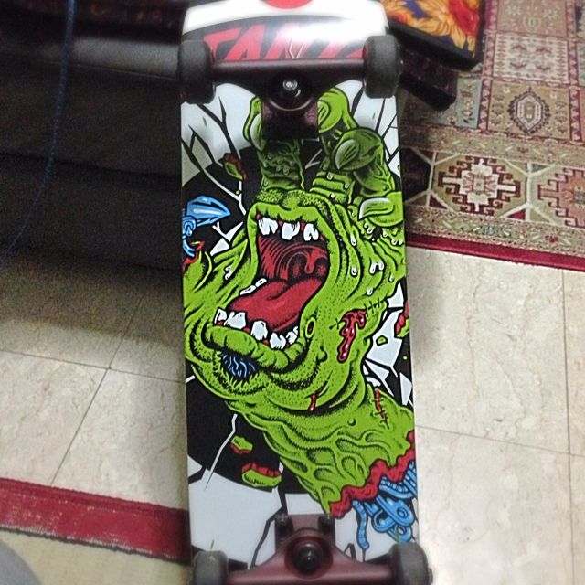 Custom Made Santa Cruz Skateboard Men S Fashion On Carousell