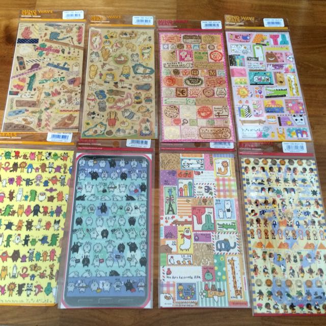 Mind Wave Seals Stickers Design Craft On Carousell