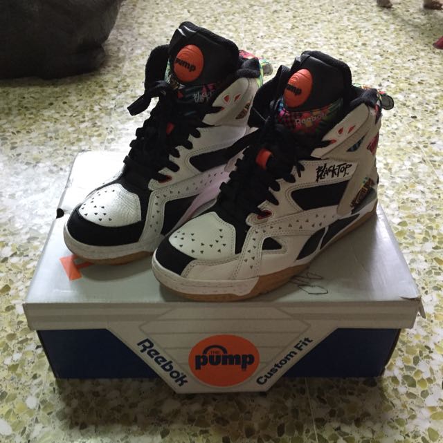 Reebok deals blacktop sneakers