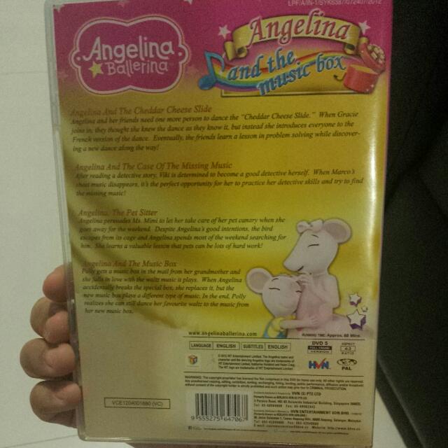 Angelina Ballerina Dvd Babies Kids On Carousell