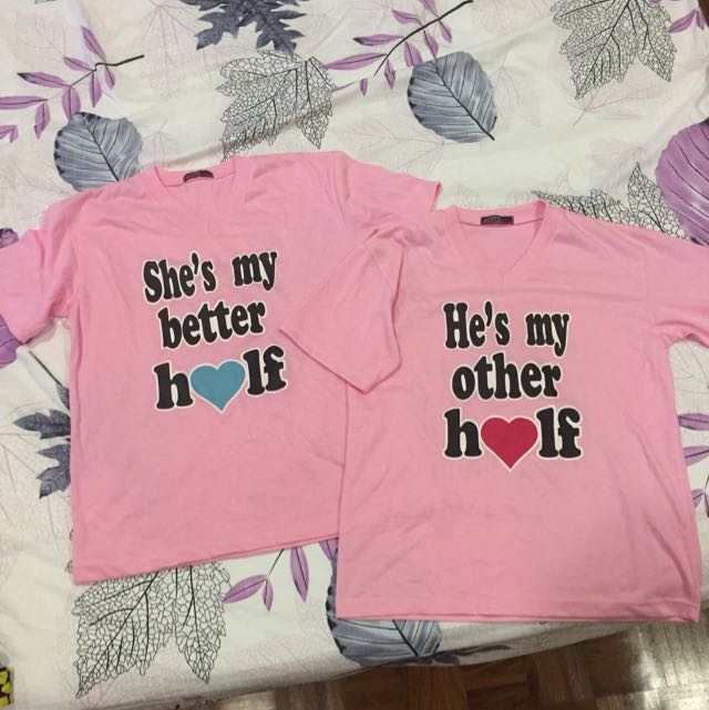Couple Shirt Pink on Sale, 52% OFF 