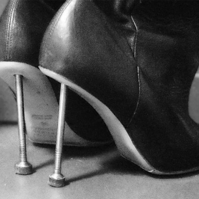 margiela nail boots
