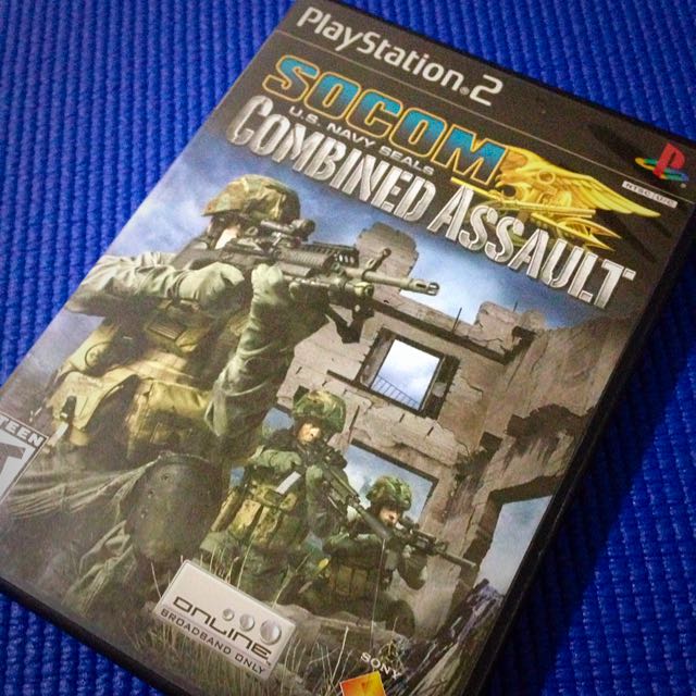 Ps2 Socom U S Navy Seals Combined Assault Everything Else On Carousell