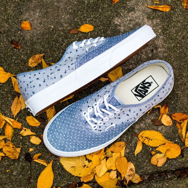 Chambray top authentic vans
