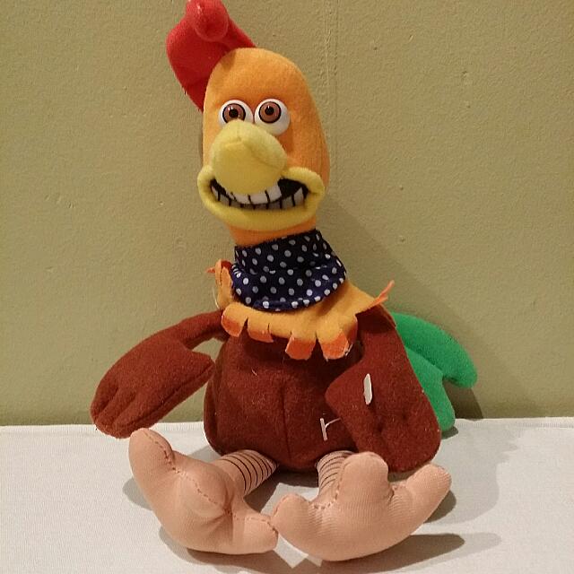 2000 Burger King Kids Meal Chicken Run Beanie Toys Games