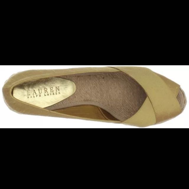 BN Ralph Lauren Cecilia Wedge Sandal US 6