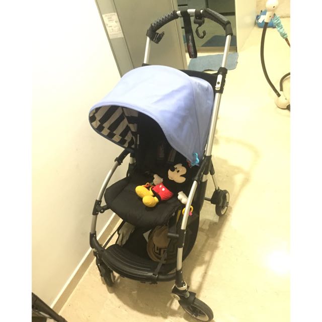 Bugaboo Bee Plus 2013 with Limited Edition Jewel Blue Canopy